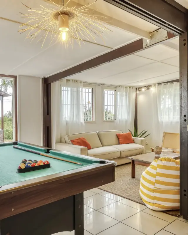 Le billard et le spa